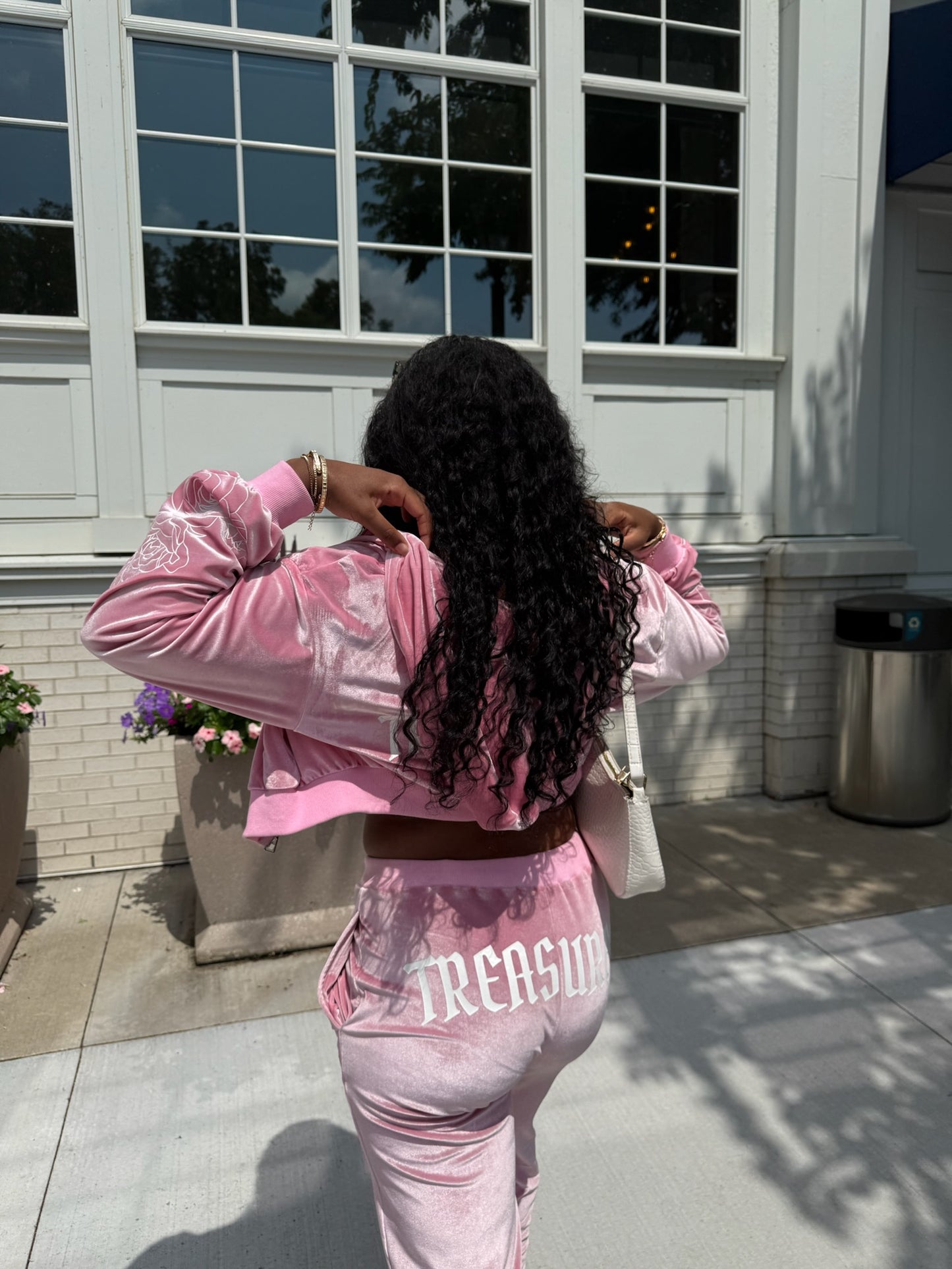 Cherry Blossom Tracksuit Pants