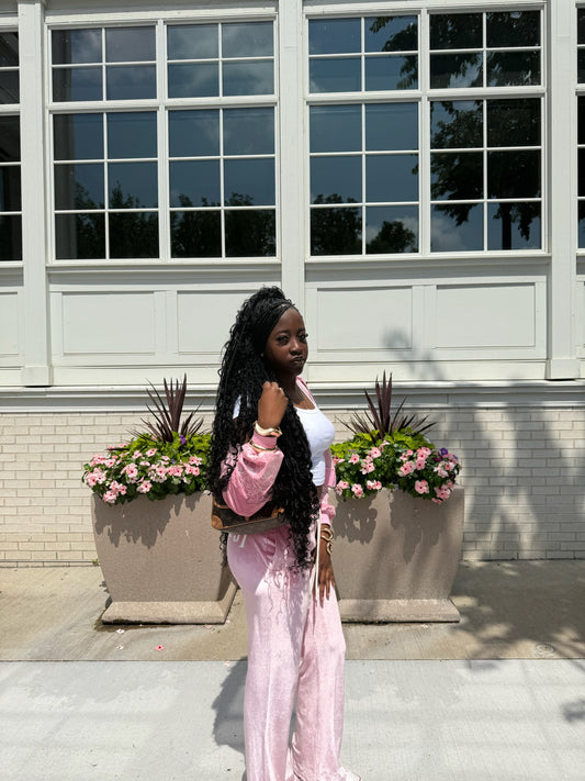 Cherry Blossom Tracksuit Pants